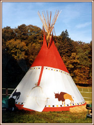 Das Tipi in Ober-Beerbach